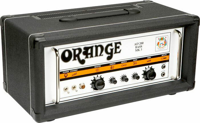 Orange Ad200b Mkiii Head 200w Black - Bass Topteil - Main picture