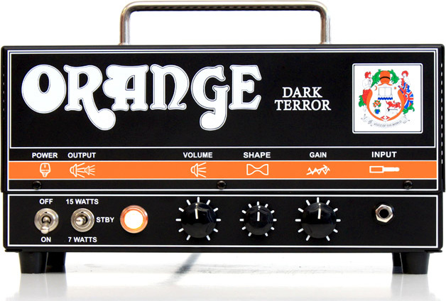 Orange Dark Terror Head 15w Black - E-Gitarre Topteil - Main picture