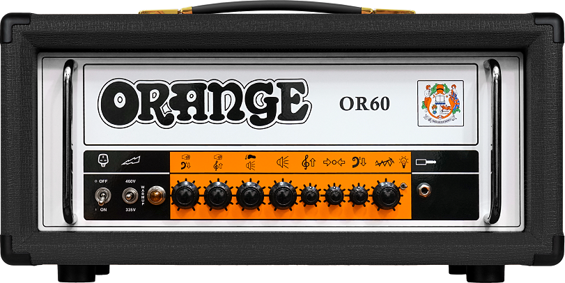 Orange Or60 Head Black 60w - E-Gitarre Topteil - Main picture