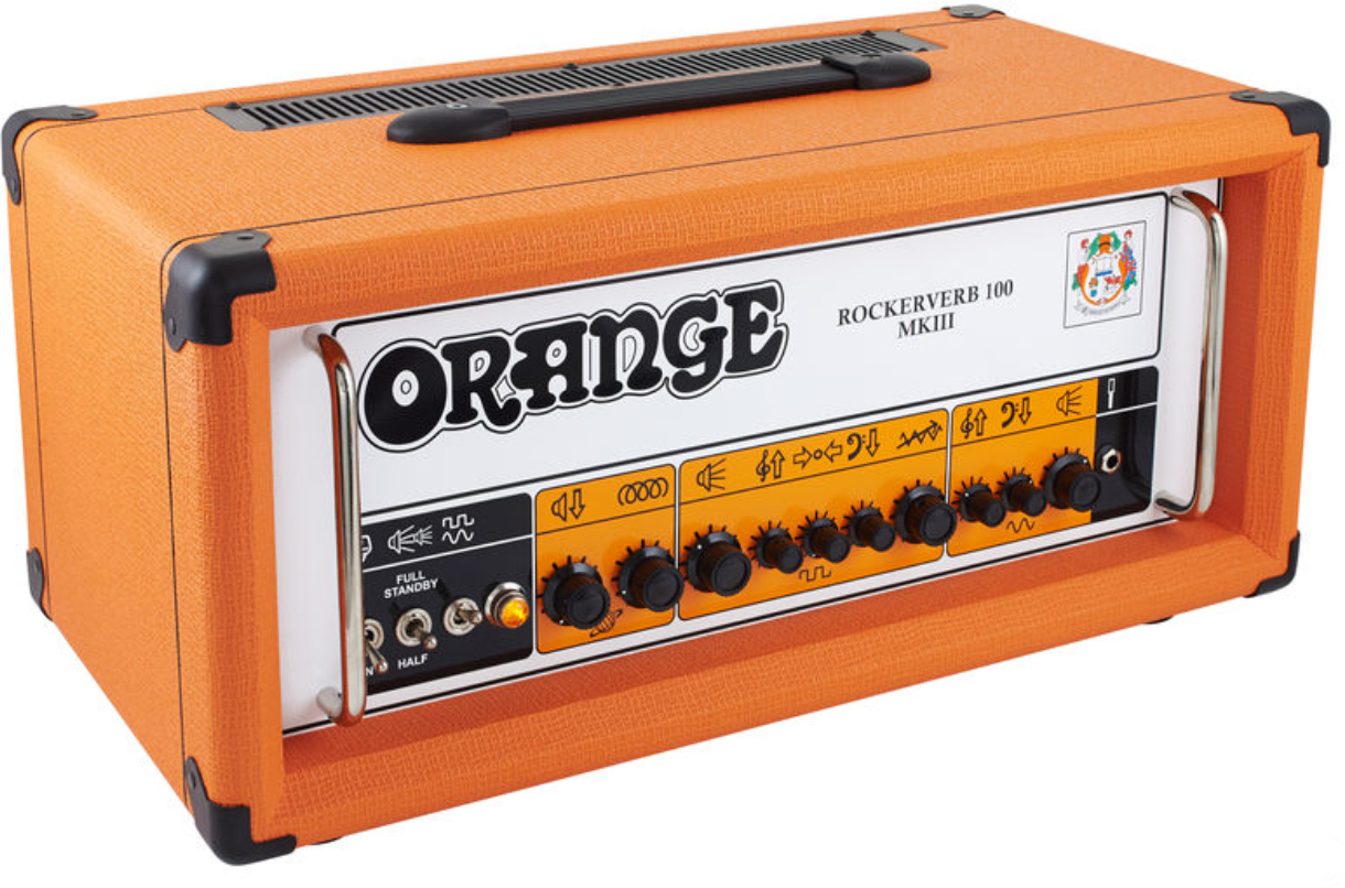 Orange Rockerverb 100 Mkiii Head 30/50/70/100w Orange - E-Gitarre Topteil - Main picture