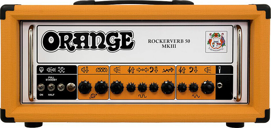 Orange Rockerverb 50 Mkiii Head 50w Orange - E-Gitarre Topteil - Main picture