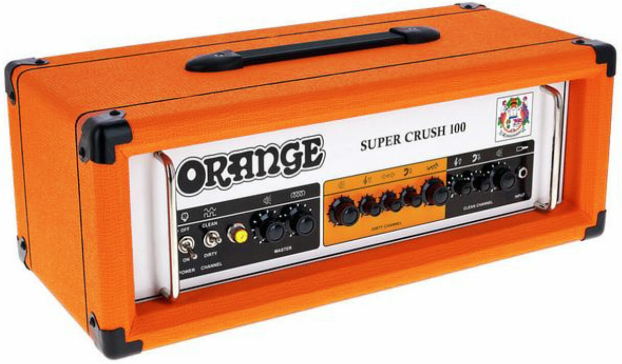 Orange Super Crush 100 Head 100w Orange - E-Gitarre Topteil - Main picture