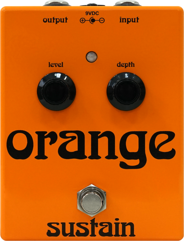 Orange Sustain Vintage Pedals Series - Modulation/Chorus/Flanger/Phaser & Tremolo Effektpedal - Main picture