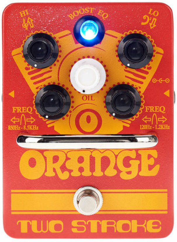 Orange Two Stroke Boost Eq Pedal 2016 - - Volume/Booster/Expression Effektpedal - Main picture