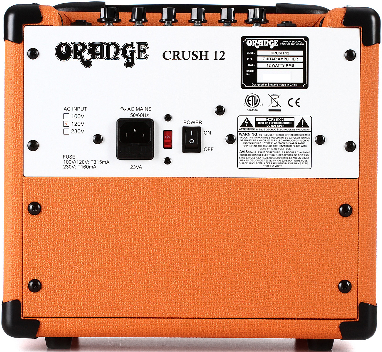 Orange Crush 12 - Orange - Combo für E-Gitarre - Variation 1
