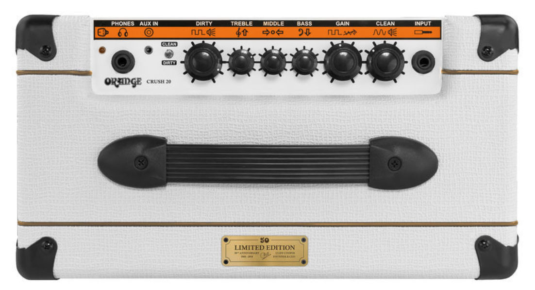 Orange Crush 20 20w 1x8 Ltd White - Combo für E-Gitarre - Variation 1