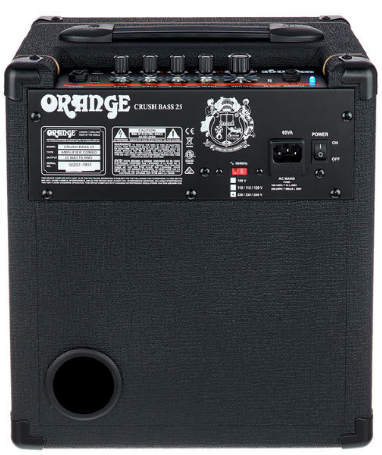 Orange Crush Bass 25 25w 1x8 Black - Bass Combo - Variation 1