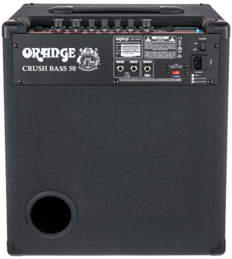 Orange Crush Bass 50 1x12 50w Black - Bass Combo - Variation 1