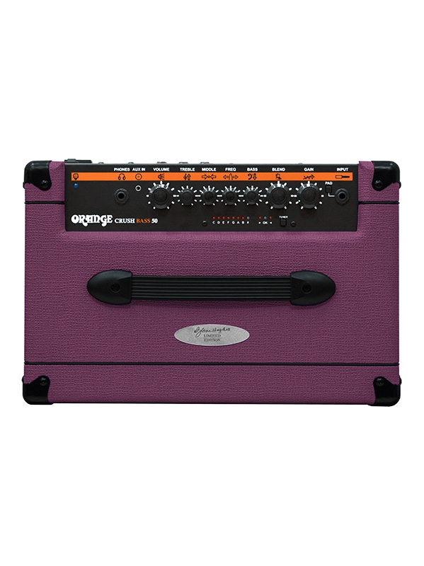 Orange Glenn Hughes Crush Bass 50 Signature 50w 1x12 Deep Purple - Bass Combo - Variation 4