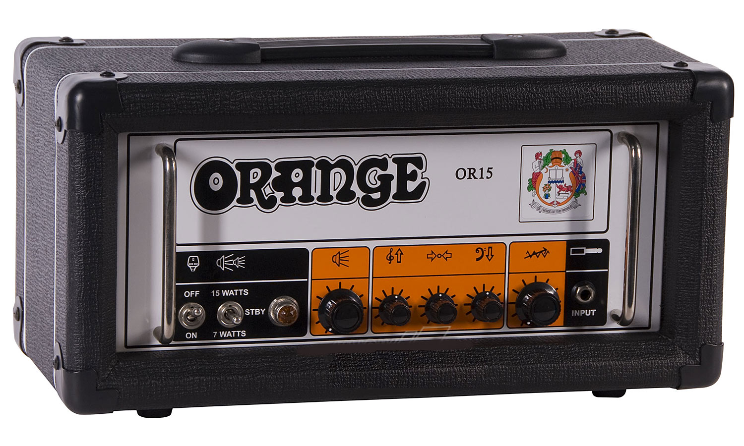 Orange Or15 Head 15w Black - E-Gitarre Topteil - Variation 1