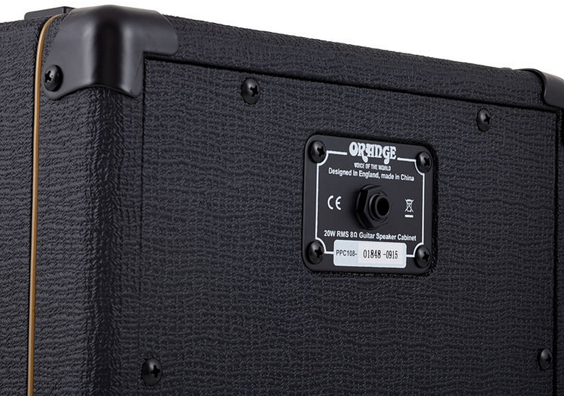 Orange Ppc108 Cabinet 1x8 20w 8 Ohms - Black - Boxen für E-Gitarre Verstärker - Variation 3