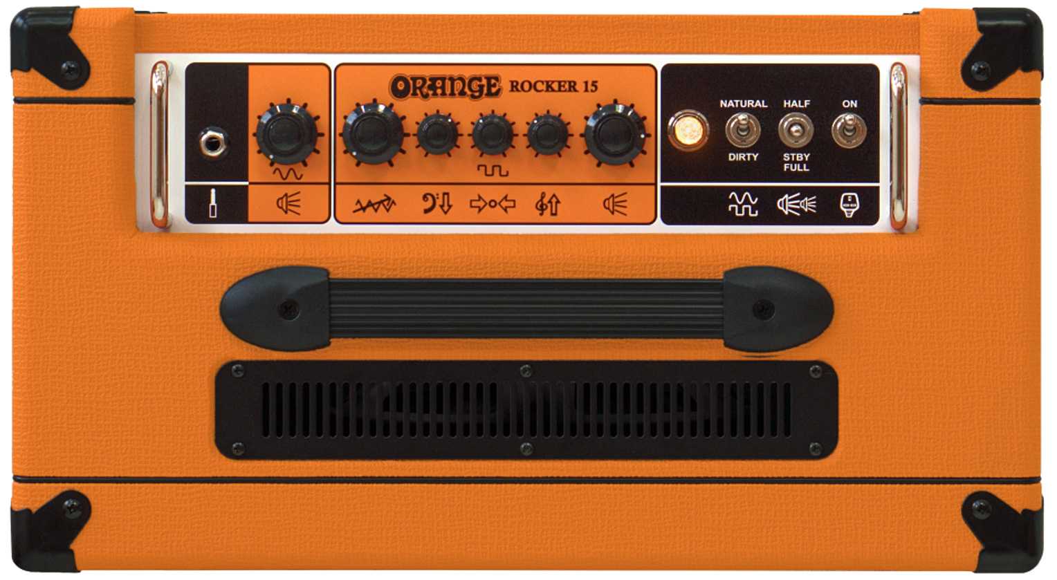 Orange Rocker 15 0.5/1/7/15w 1x10 Orange - Combo für E-Gitarre - Variation 3