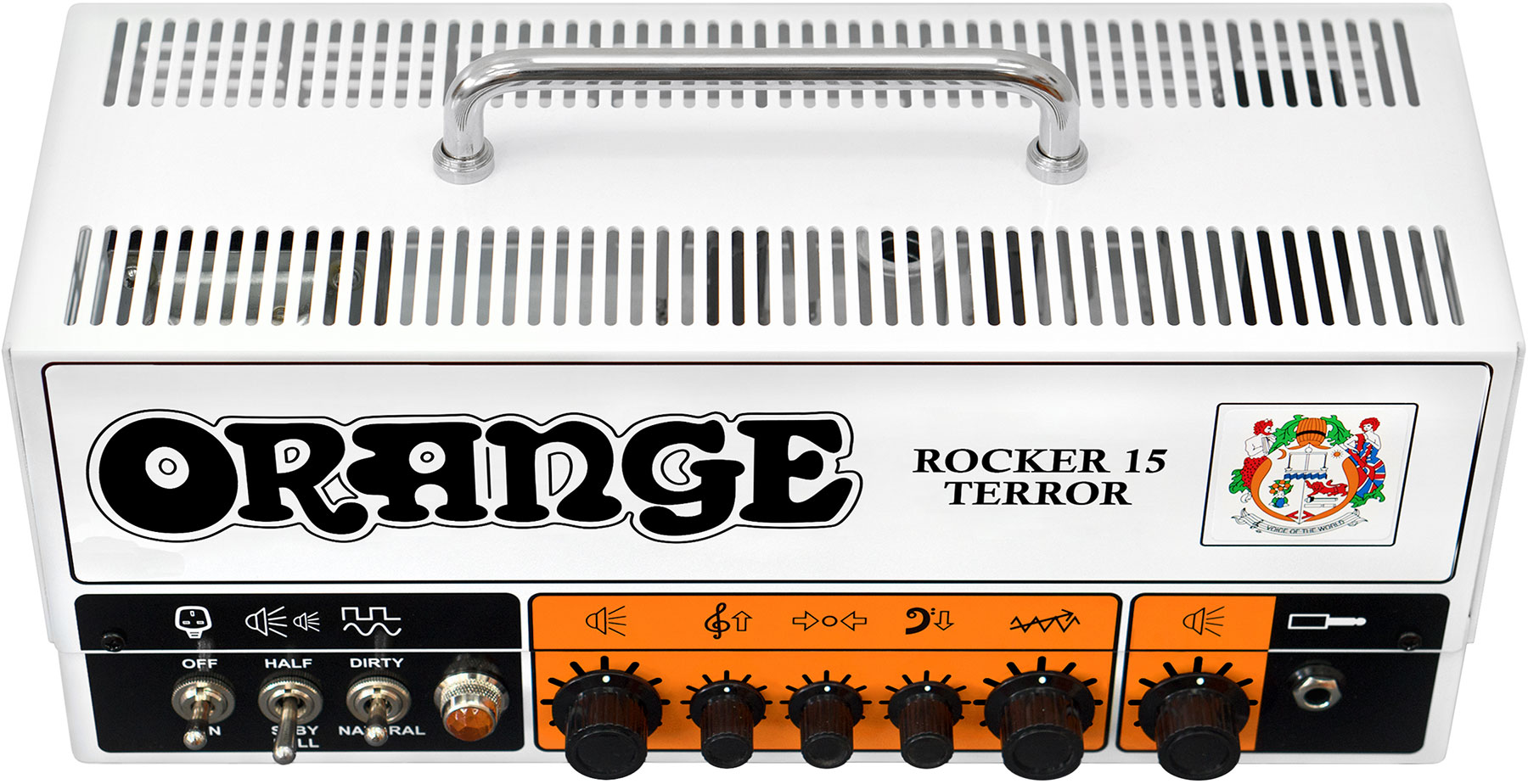 Orange Rocker 15 Terror Head 0.5/1/7/15w - E-Gitarre Topteil - Variation 2