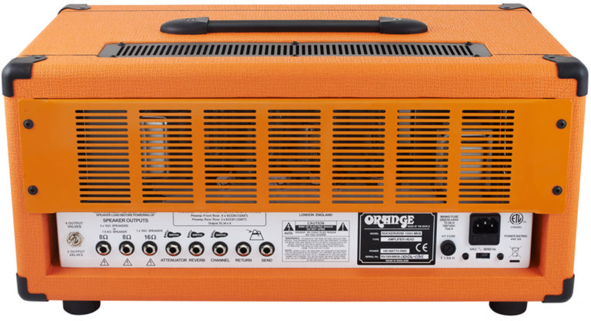 Orange Rockerverb 100 Mkiii Head 30/50/70/100w Orange - E-Gitarre Topteil - Variation 1