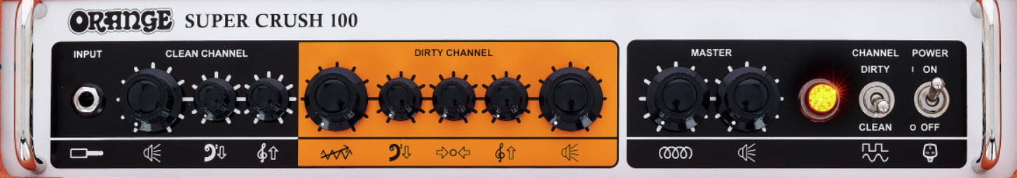 Orange Super Crush 100 Combo 100w 1x12 Orange - Combo für E-Gitarre - Variation 3