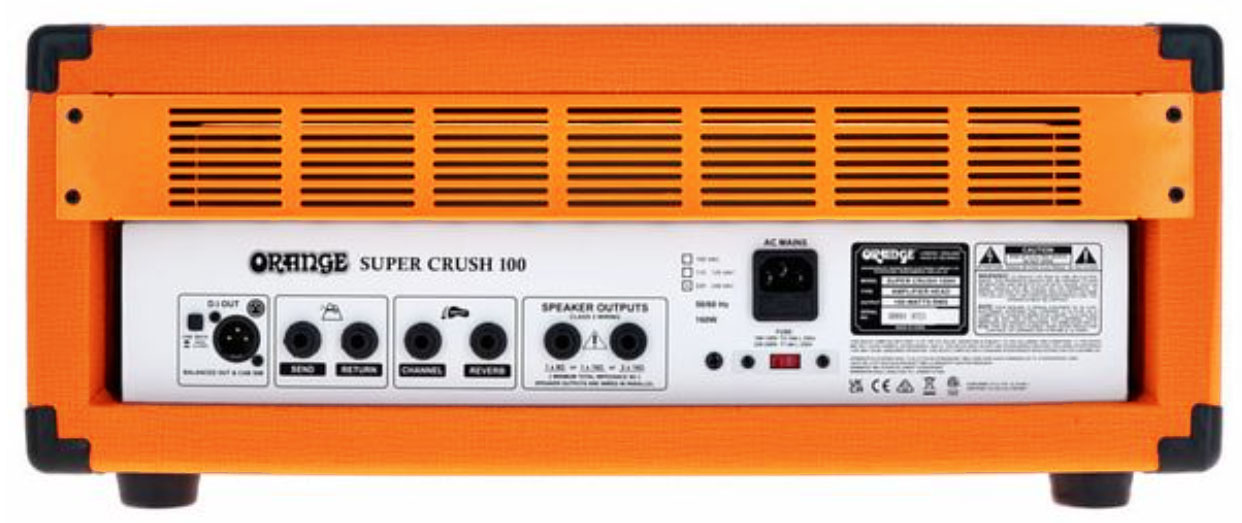 Orange Super Crush 100 Head 100w Orange - E-Gitarre Topteil - Variation 1