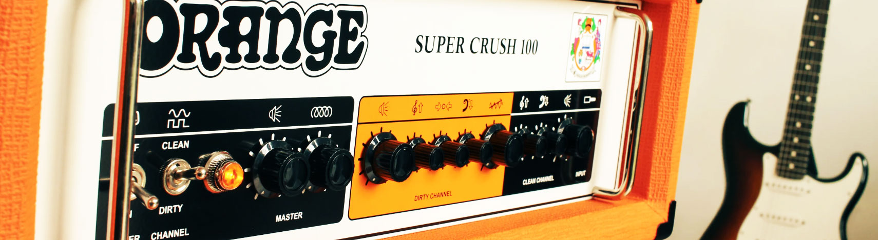 Orange Super Crush 100 Head 100w Orange - E-Gitarre Topteil - Variation 2