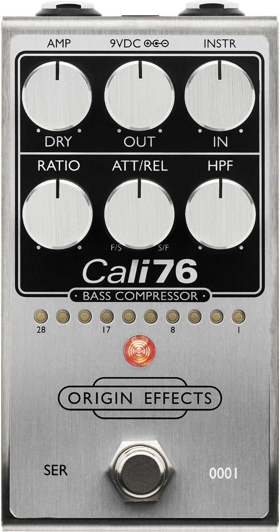 Origin Effects Cali76 Bass Compressor 2024 - Kompressor/Sustain/Noise gate Effektpedal - Main picture