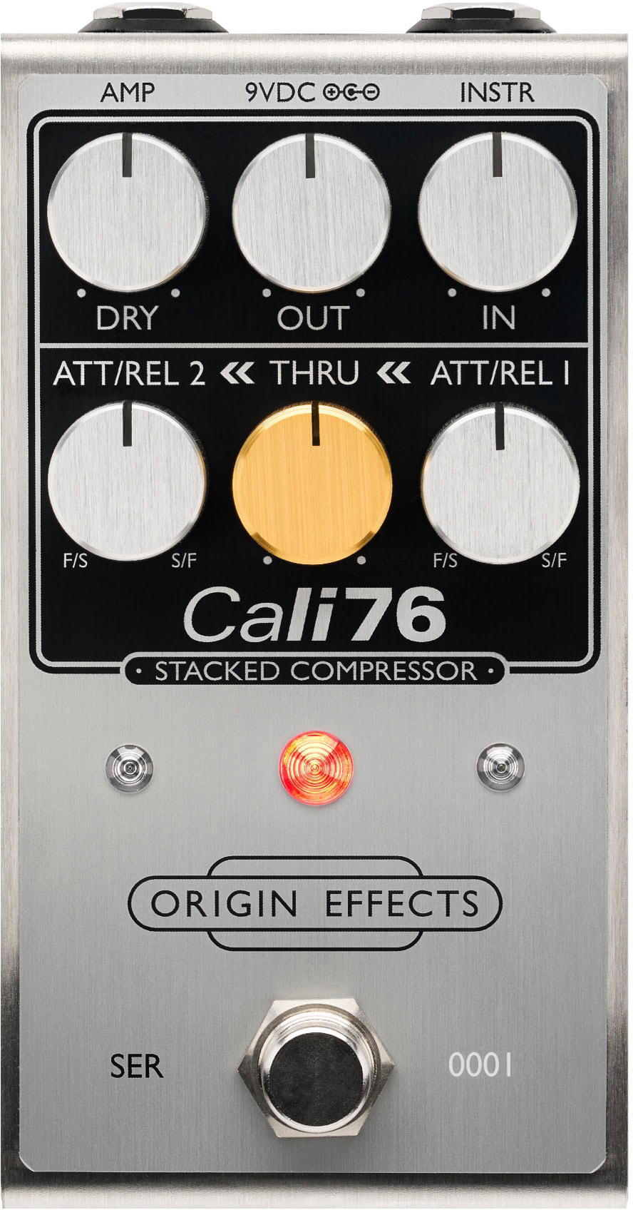 Origin Effects Cali76 Stacked Compressor - Kompressor/Sustain/Noise gate Effektpedal - Main picture