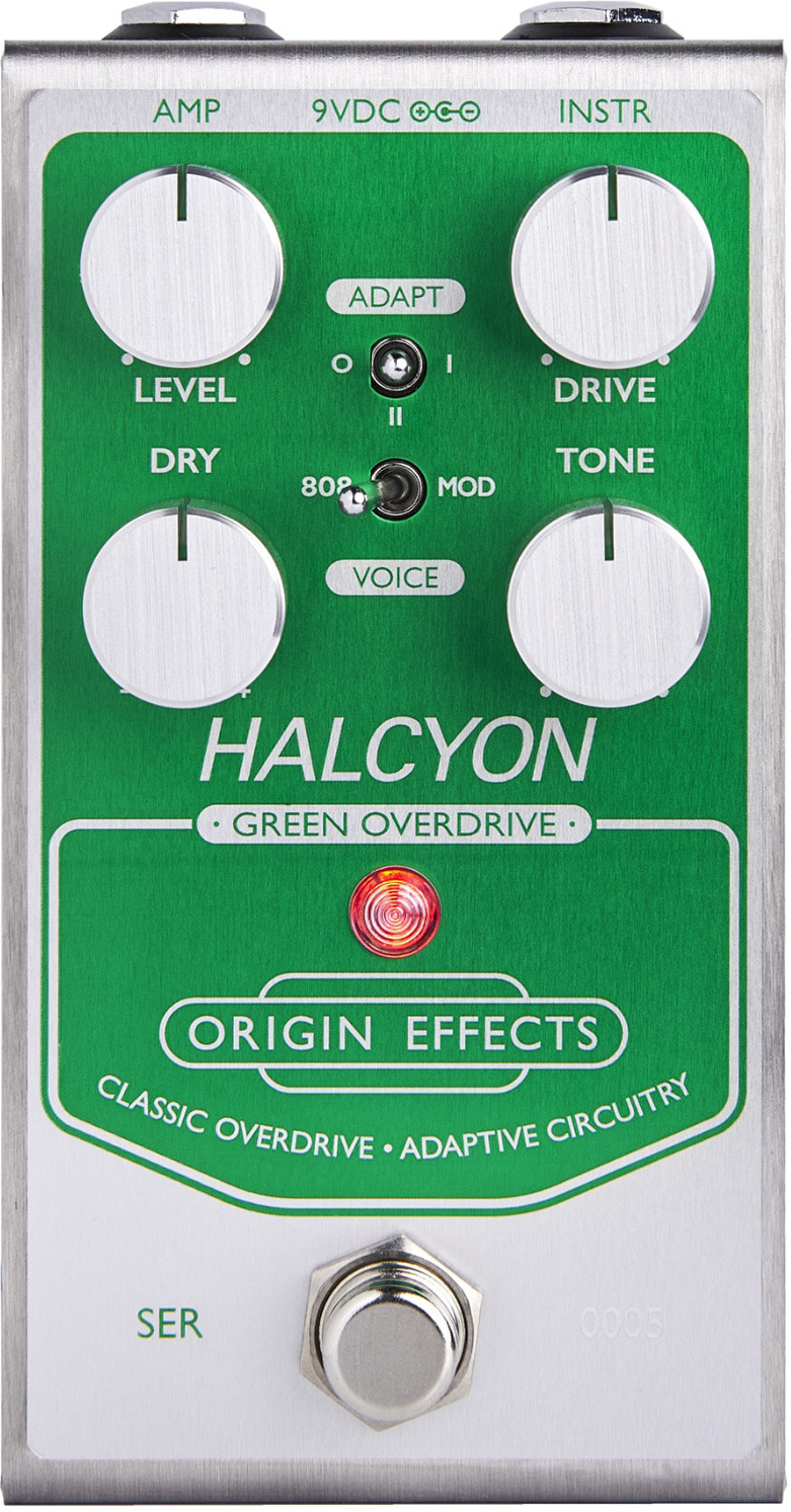 Origin Effects Halcyon Green Overdrive - Overdrive/Distortion/Fuzz Effektpedal - Main picture
