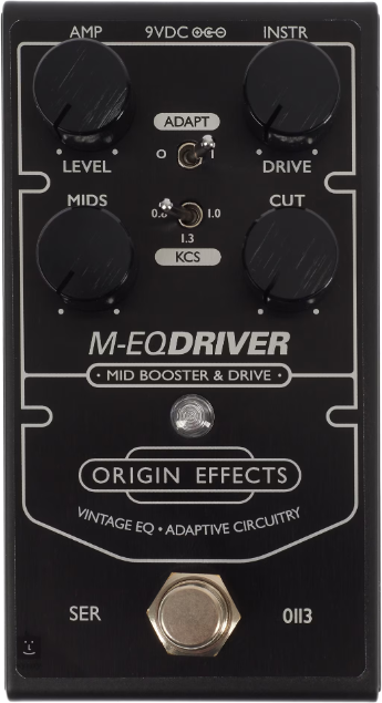 Origin Effects M Eq Driver Black Edition Overdrive - Overdrive/Distortion/Fuzz Effektpedal - Main picture