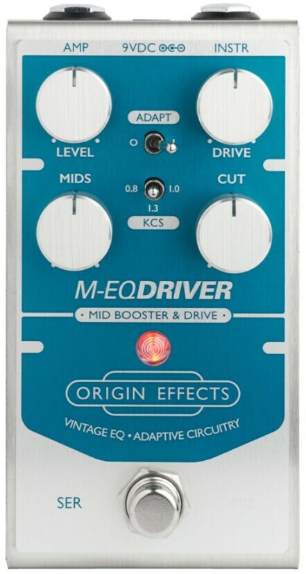 Origin Effects M Eq Driver Overdrive - Overdrive/Distortion/Fuzz Effektpedal - Main picture