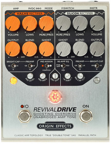 Origin effects Revival Drive Standard Overdrive/distortion/fuzz 