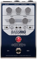 Bass preamp Origin effects BASSRIG Fifteen