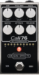 Kompressor/sustain/noise gate effektpedal Origin effects CALI76 FET Compressor Black