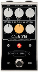 Kompressor/sustain/noise gate effektpedal Origin effects Cali76 Stacked Compressor - Black