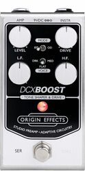 Kompressor/sustain/noise gate effektpedal Origin effects DCX Boost