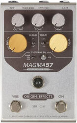 Modulation/chorus/flanger/phaser & tremolo effektpedal Origin effects MAGMA57 Amp Vibrato & Drive