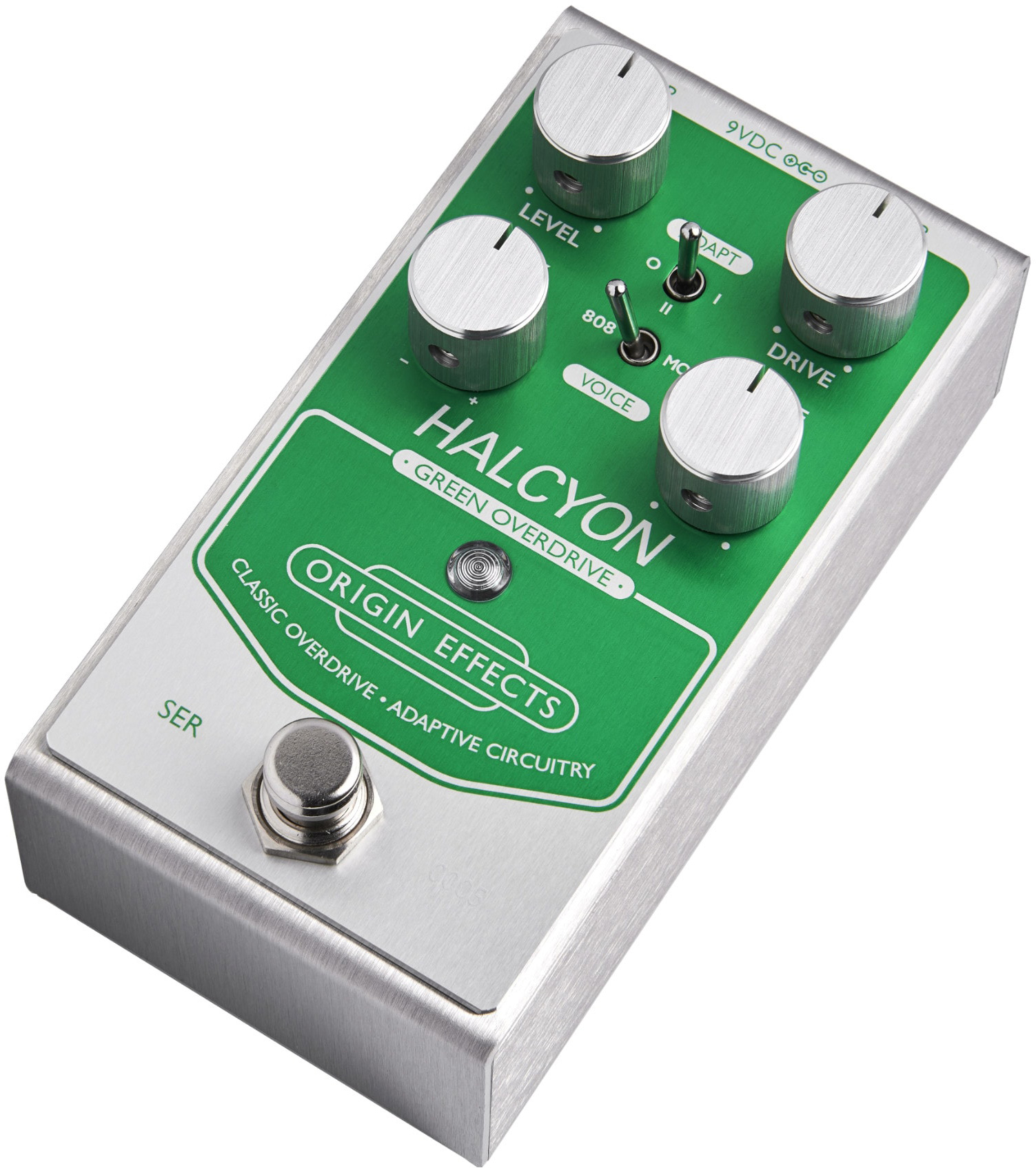 Origin Effects Halcyon Green Overdrive - Overdrive/Distortion/Fuzz Effektpedal - Variation 1