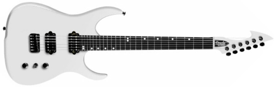 Ormsby Hype Gti-s 6 Standard Scale Hh Ht Eb - White Ermine - E-Gitarre in Str-Form - Main picture