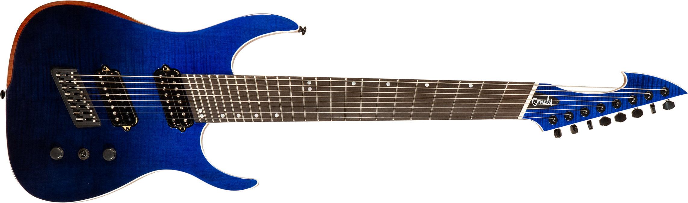 Ormsby Hype Gtr 8 Ltd Run 16 8c Multiscale 2h Ht Eb #gtr07665 - Sky Fall - 8- und 9-saitige E-Gitarre - Main picture