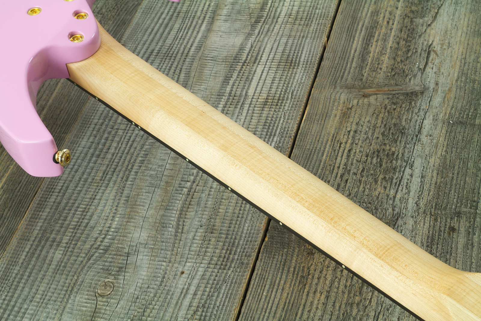 Ormsby Goliath Headless 7 Gtr Run 14 7c Multiscale 2h Ht Eb - Shell Pink - Multi-Scale Guitar - Variation 11