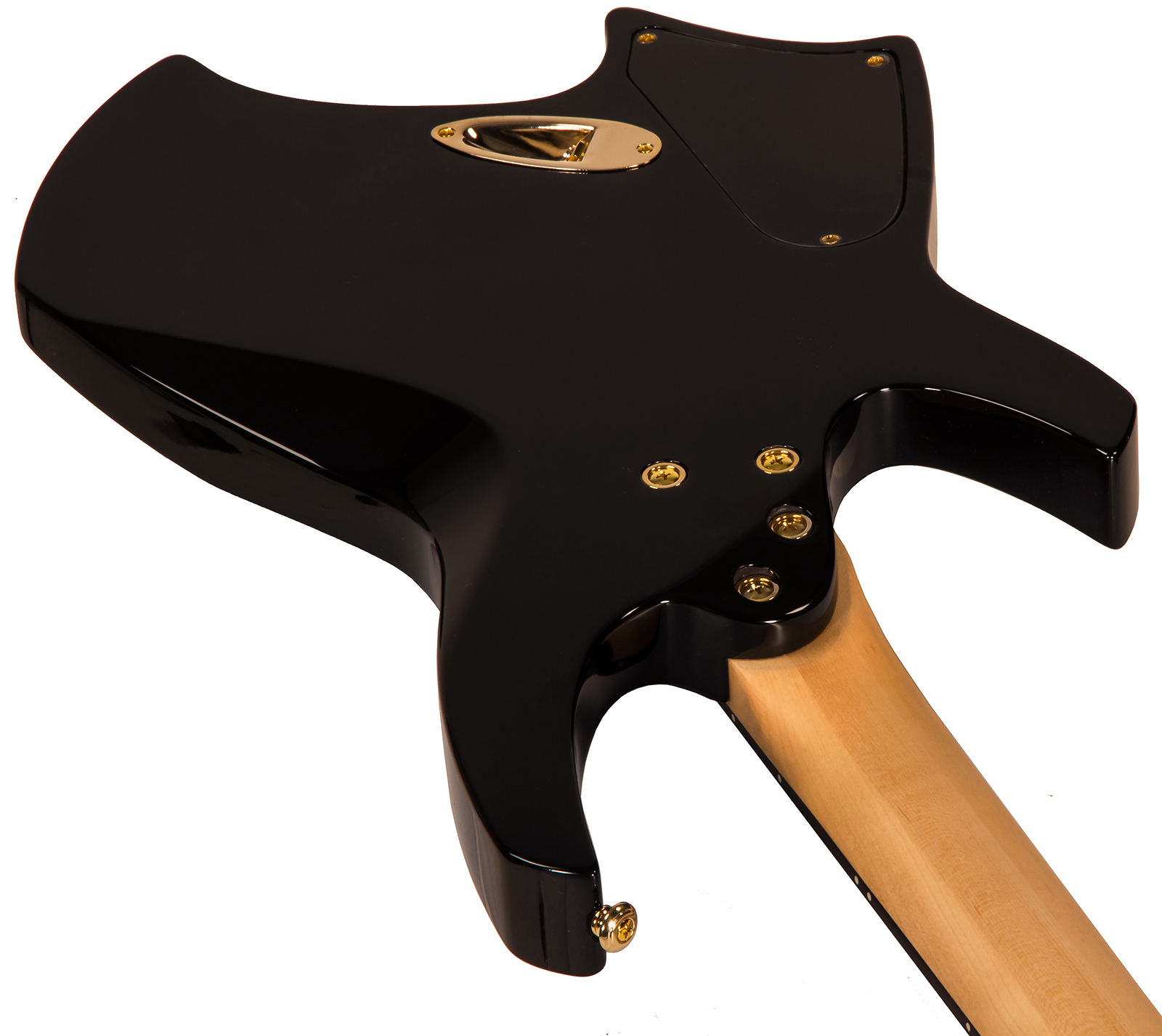 Ormsby Goliath Headless Gtr 6c Multiscale 2h Ht Eb - Tuxedo Black - E-Gitarre in Str-Form - Variation 5