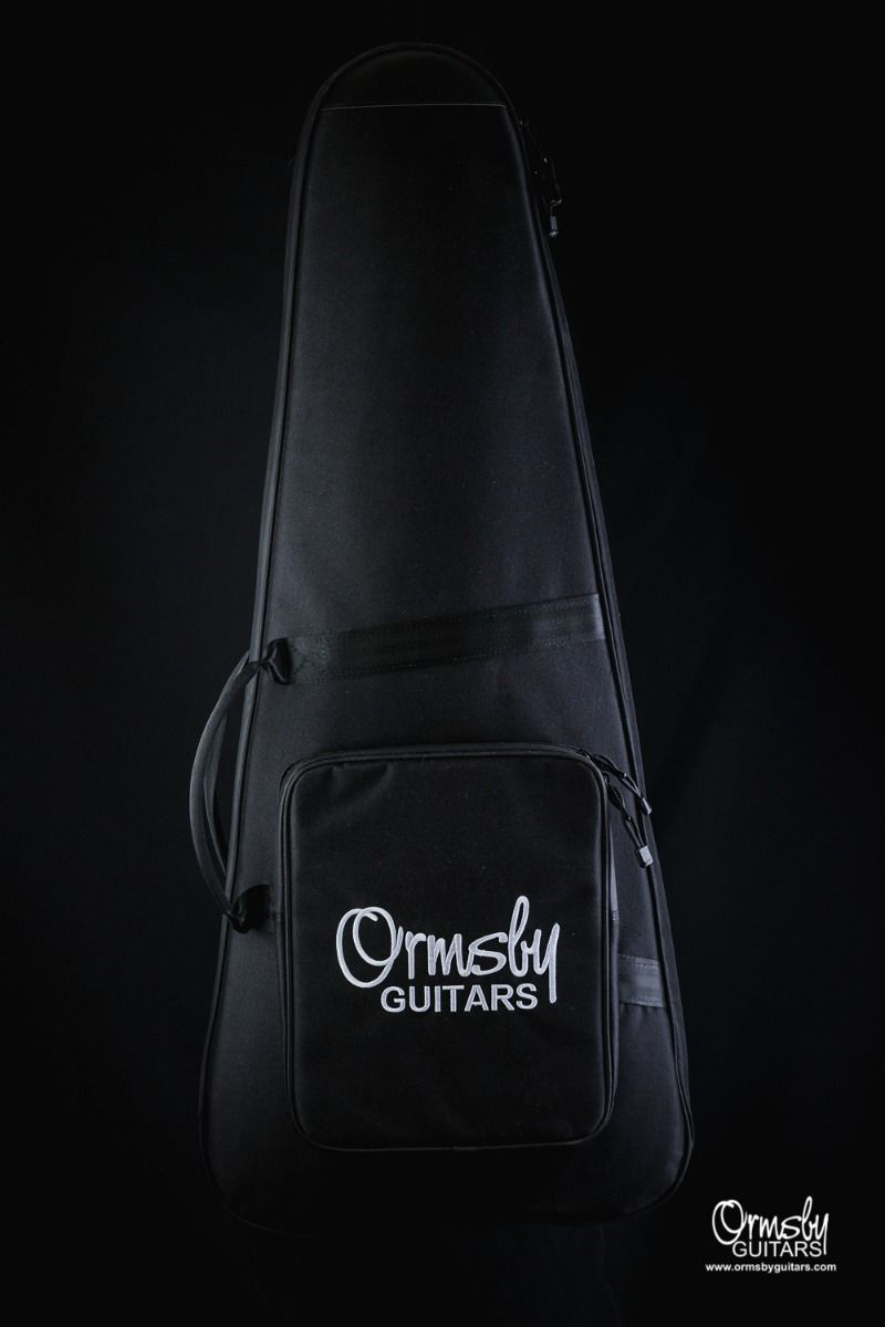 Ormsby Goliath Headless Gtr 6c Multiscale 2h Ht Eb - Tuxedo Black - E-Gitarre in Str-Form - Variation 3