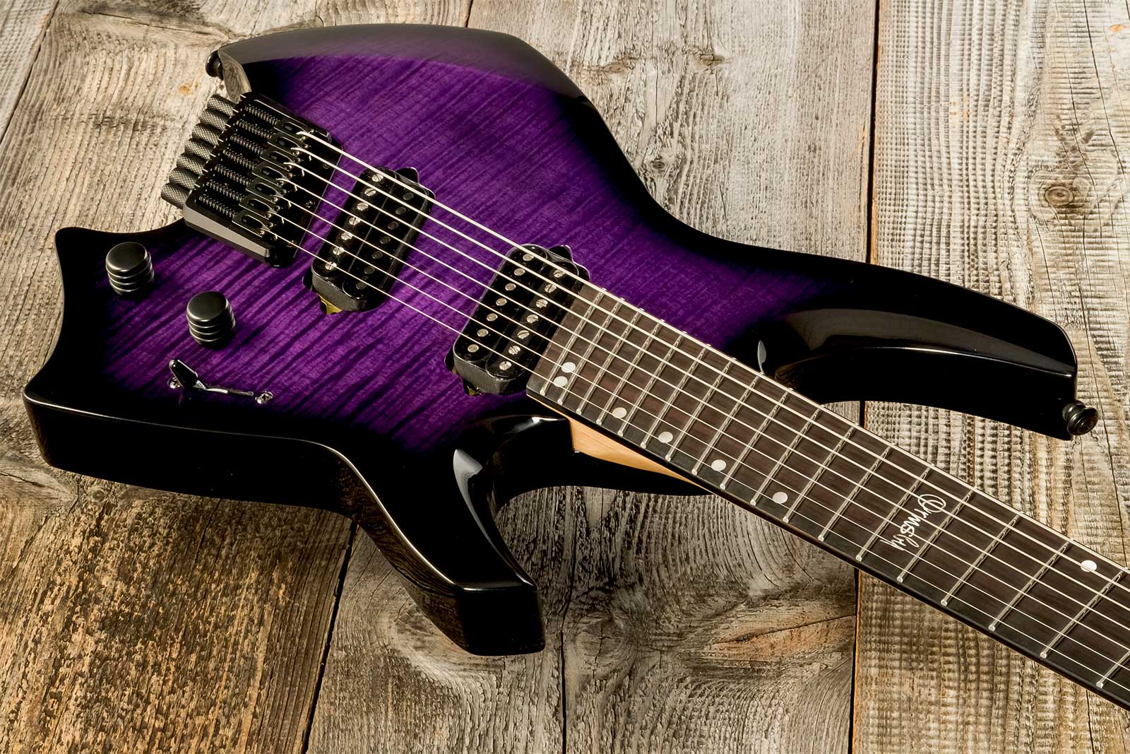 Ormsby Goliath Headless Gtr Run 17 7c Multiscale 2h Ht Eb - Purr Pull - Multi-Scale Guitar - Variation 2