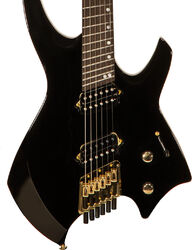 E-gitarre in str-form Ormsby Goliath Headless GTR 6 Run 14 - Tuxedo black