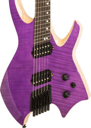 Multi-scale guitar Ormsby Goliath Headless GTR - Purpull