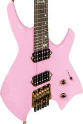 Multi-scale guitar Ormsby Goliath Headless GTR 6 Run 14C - Shell pink