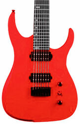 7-saitige e-gitarre Ormsby Hype GTI-S 7 Standard Scale - Rosso corsa