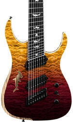Multi-scale guitar Ormsby Hype GTR Shark 8-String - Sunset