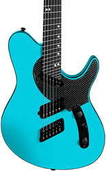 E-gitarre in teleform Ormsby TX GTR Carbon 6 - Azure blue