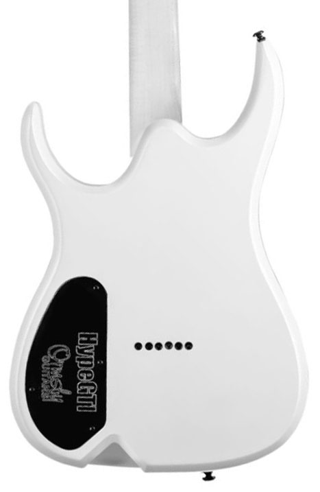 Ormsby Hype Gti-s 7 Standard Scale Hh Ht Eb - White Ermine - 7-saitige E-Gitarre - Variation 1