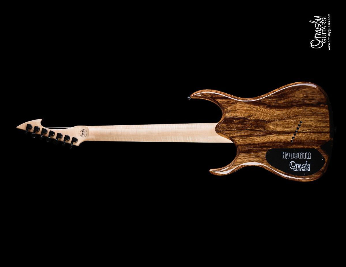 Ormsby Hype Gtr Shark 7c Multiscale 2h Ht Eb - Carribean Blue/green - Multi-Scale Guitar - Variation 1