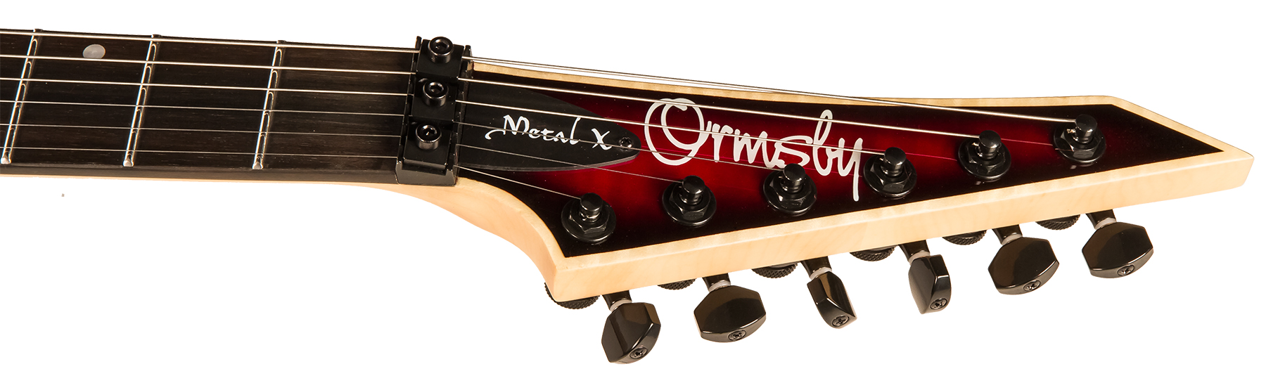 Ormsby Metal X 6 Hh Fr Eb - Red Dead - E-Gitarre aus Metall - Variation 4