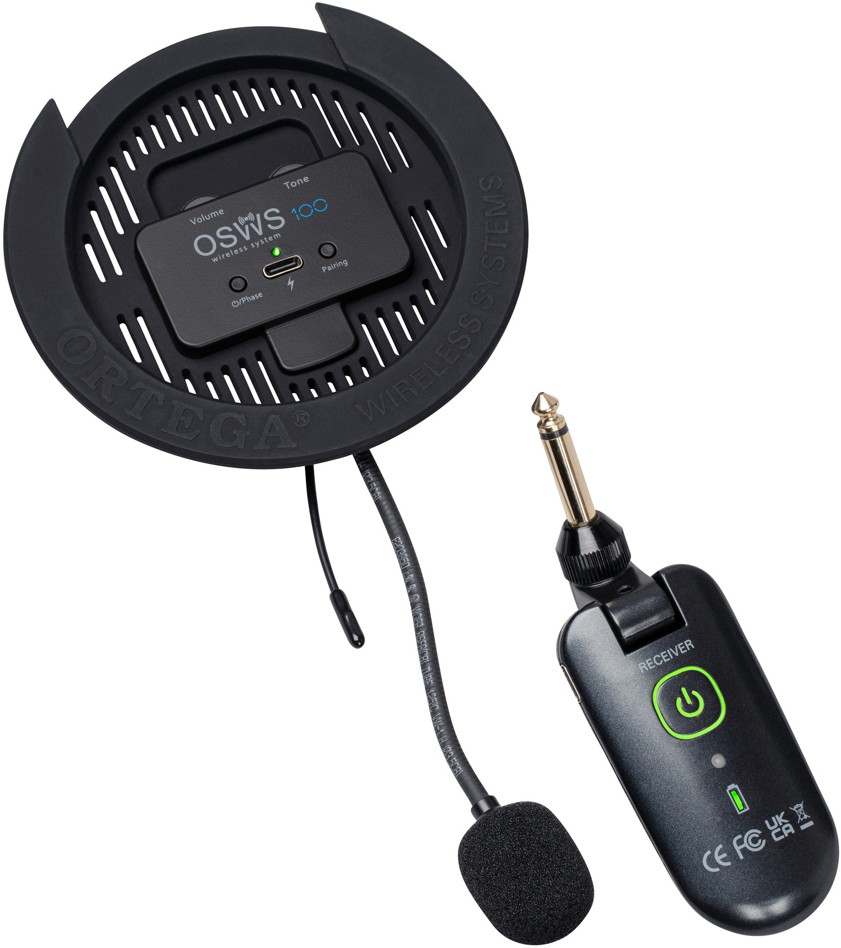 Ortega Rosace 100 Mm - Wireless Instrumentenmikrofon - Main picture