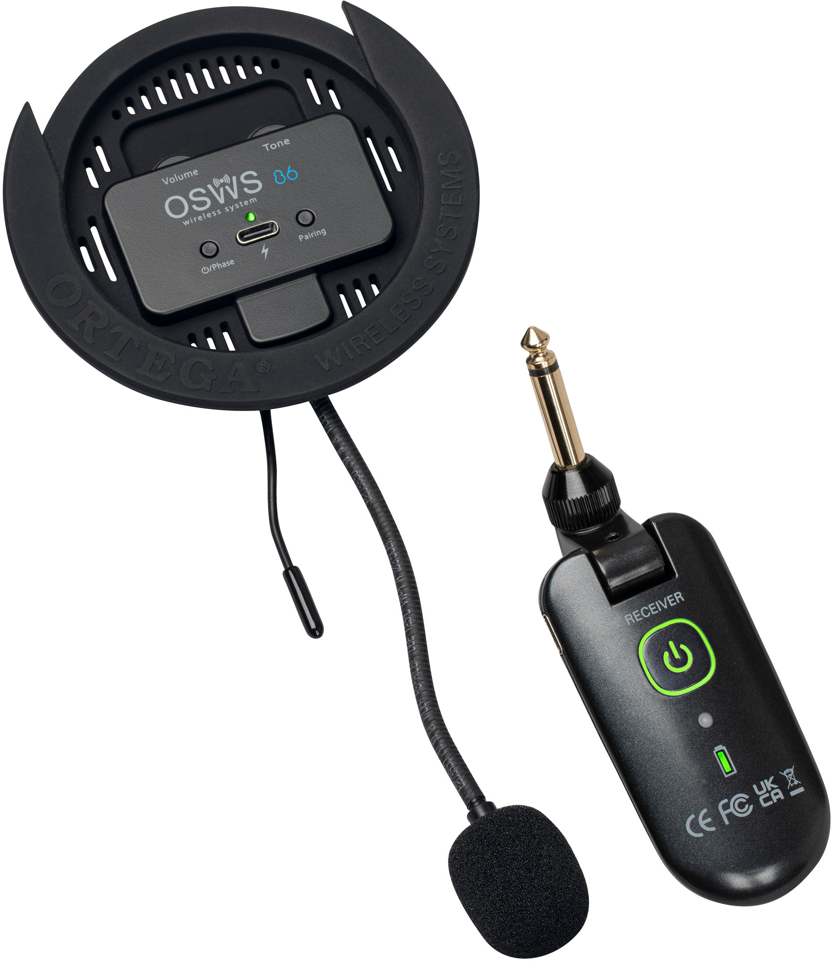 Ortega Rosace 86 Mm - Wireless Instrumentenmikrofon - Main picture